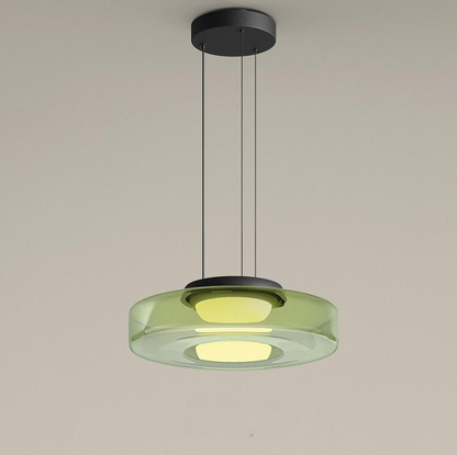 Glass Pendant Lamp | Bauhaus Style Hanging Light 7