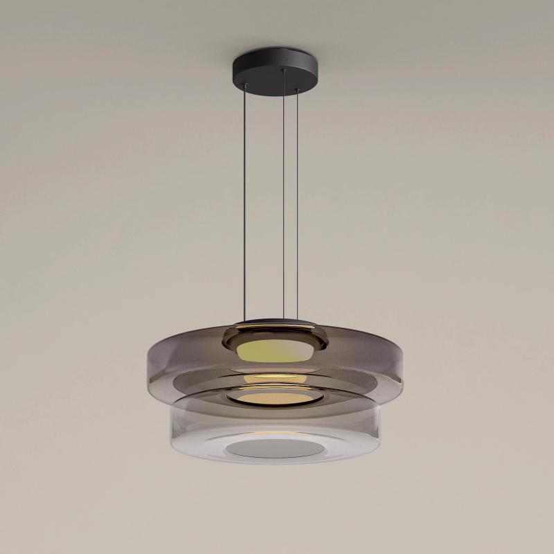 Glass Pendant Lamp | Bauhaus Style Hanging Light 9
