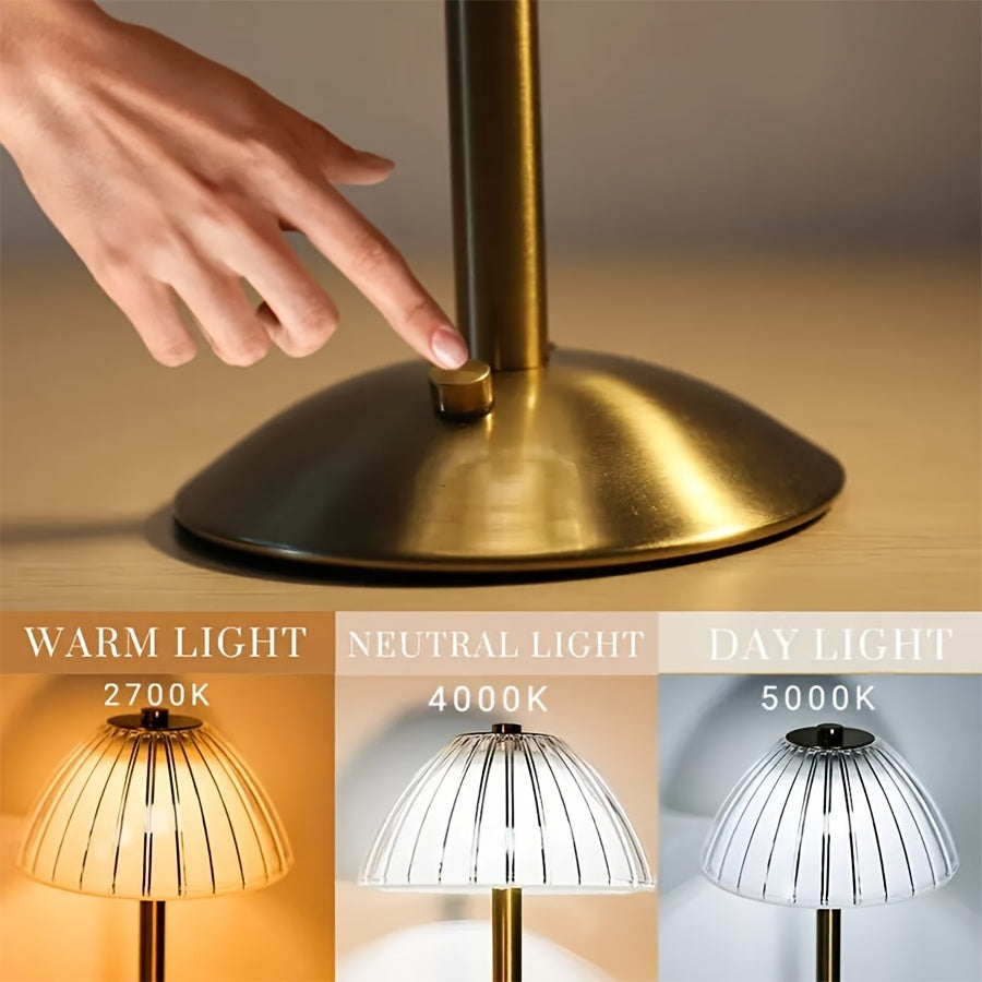 Golden Touch Table Lamp | USB Rechargeable 3