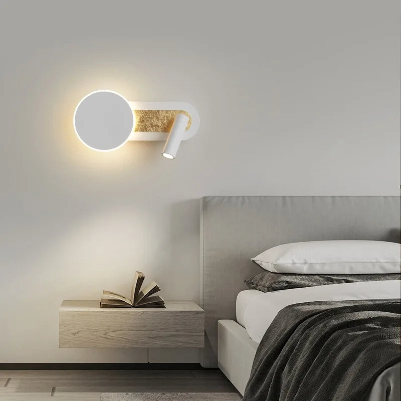 HaloBeam Wall Light | Modern Nordic Dual LED Design 4