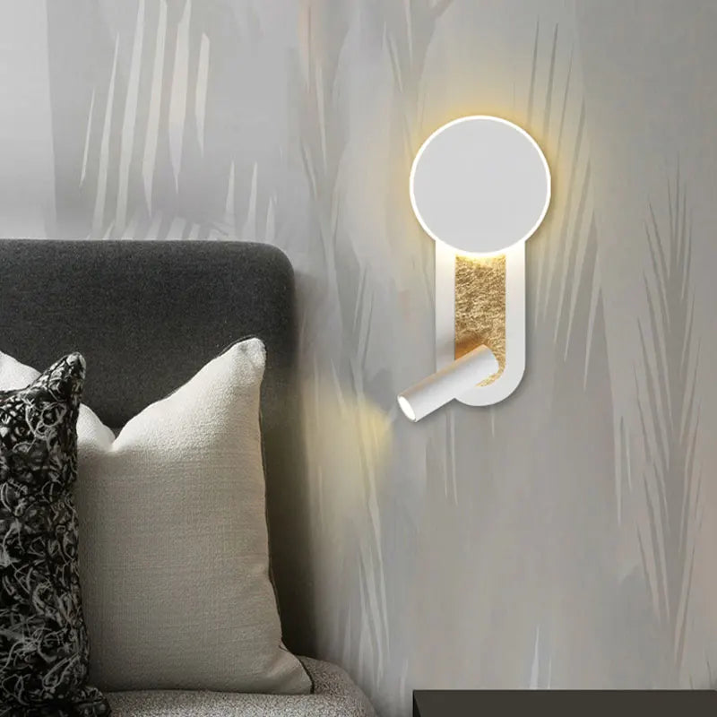 HaloBeam Wall Light | Modern Nordic Dual LED Design 5