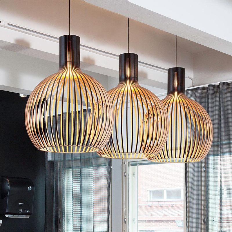 Handcrafted Wooden Pendant Light | Natural Scandinavian Design 7