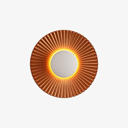 Hasna SunRay Wall Lamp | Modern Metallic Sun Design 1
