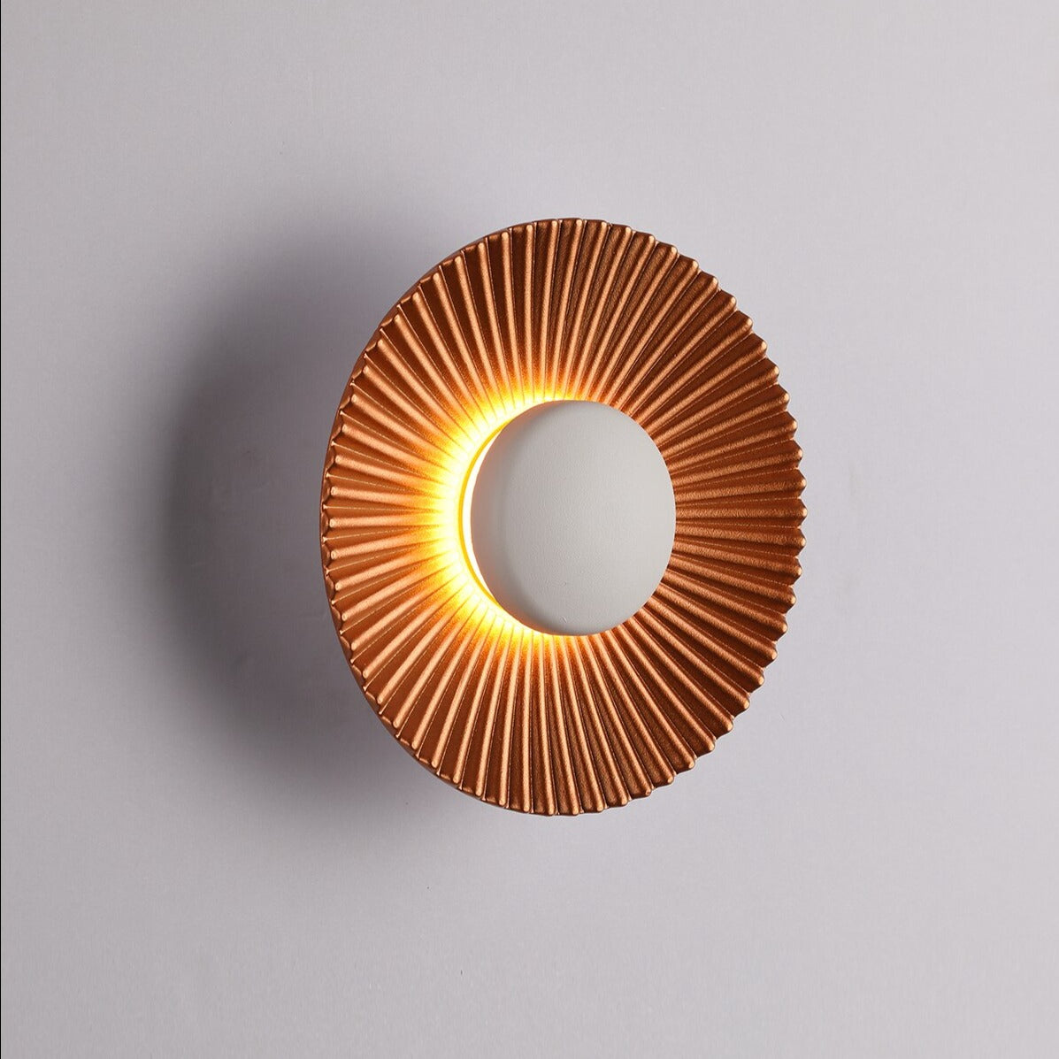Hasna SunRay Wall Lamp | Modern Metallic Sun Design 6