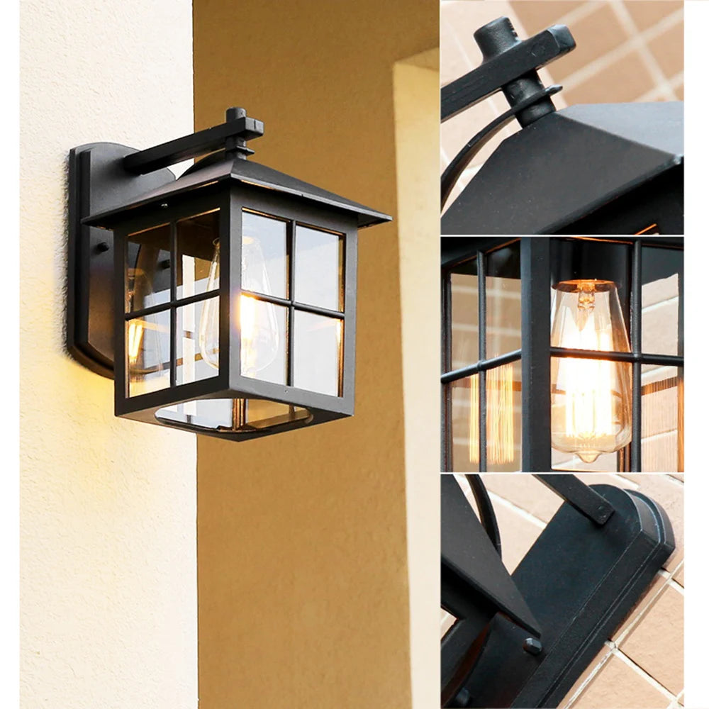 Heritage Lantern | Vintage Outdoor Wall Lamp with Durable Build | Elegant Design for Timeless Illumination 2