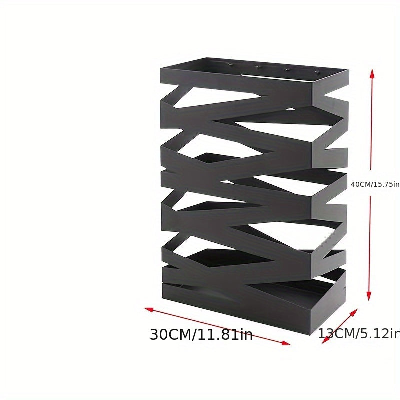 Iron Umbrella Stand | Modern Nordic Style Large Capacity Holder 2