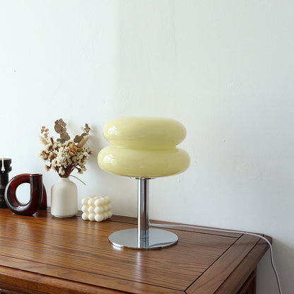 Italian Designer Glass Table Lamp | Modern Retro Accent Light 9