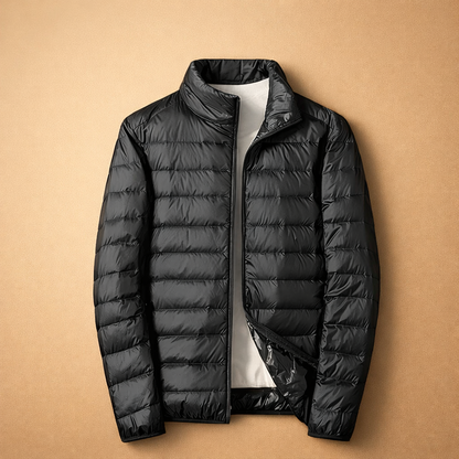 Men's Lightweight Quilted Jacket Casual Puffer Jacket