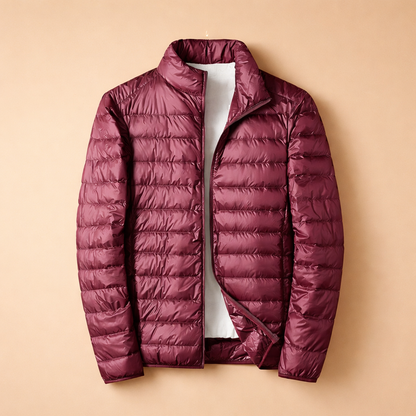 Men's Lightweight Quilted Jacket Casual Puffer Jacket