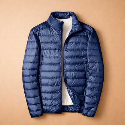 Men's Lightweight Quilted Jacket Casual Puffer Jacket