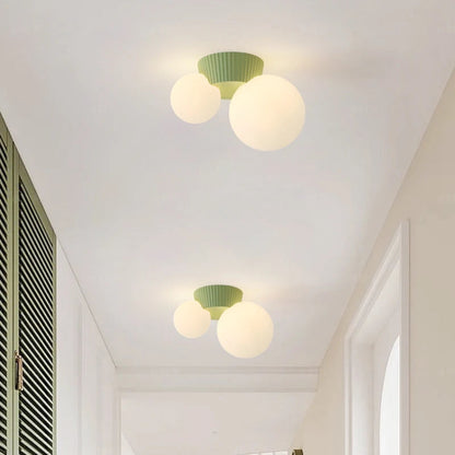 Luméa Ceiling Light | French Modern Double Globe Design 0