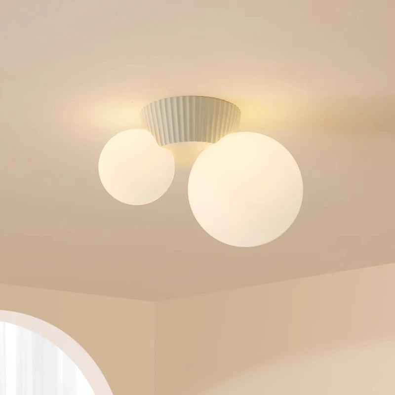 Luméa Ceiling Light | French Modern Double Globe Design 1