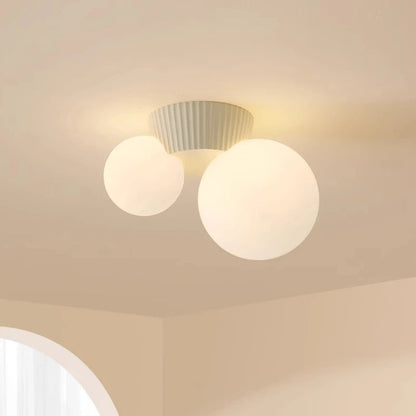 Luméa Ceiling Light | French Modern Double Globe Design 1