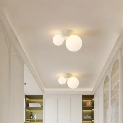 Luméa Ceiling Light | French Modern Double Globe Design 3