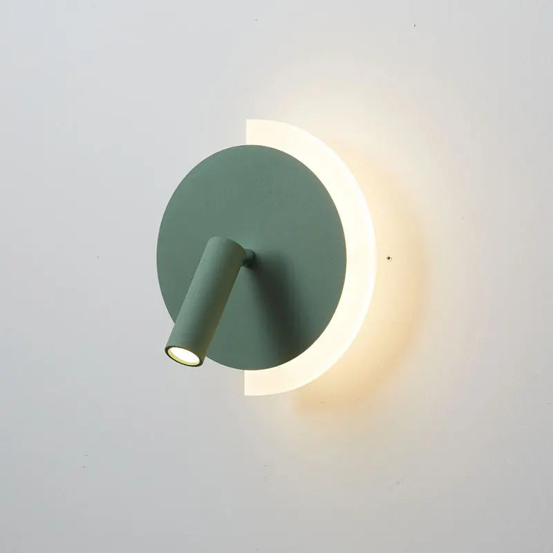 LunaSpot Wall Light | Modern LED Bedside Design 8