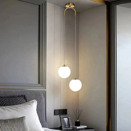 Luna Pendant Light | Nordic Modern Glass Globe Design 1