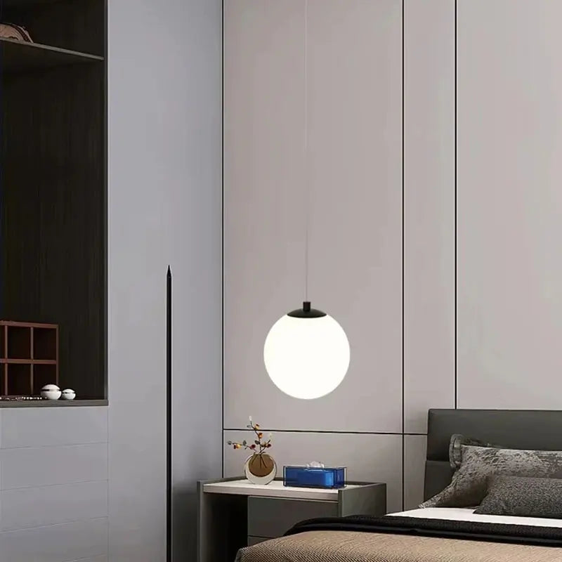 Luna Pendant Light | Nordic Modern Glass Globe Design 4