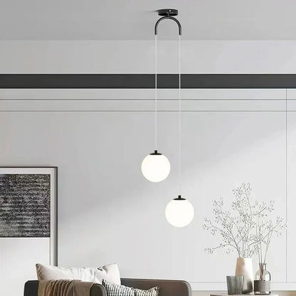 Luna Pendant Light | Nordic Modern Glass Globe Design 5