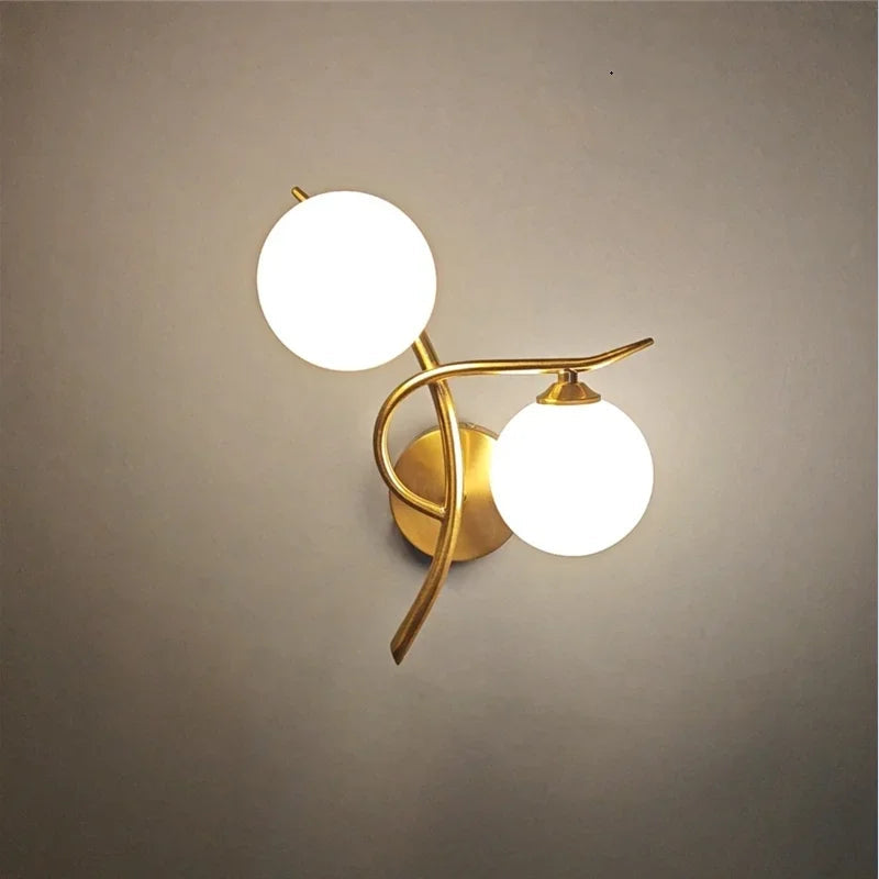 Lunara Wall Light | Nordic Dual Globe LED Design 0