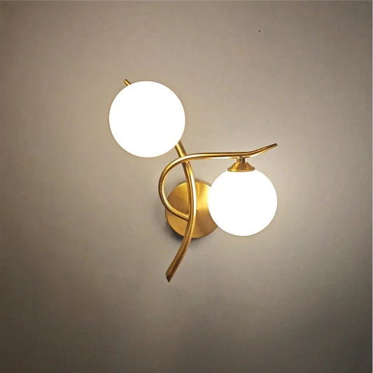 Lunara Wall Light | Nordic Dual Globe LED Design 0