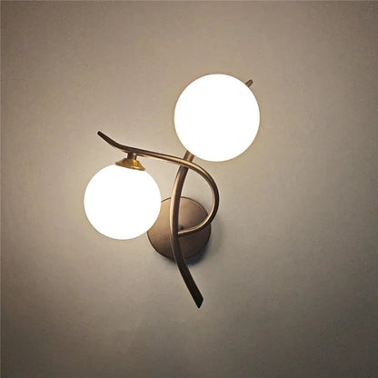 Lunara Wall Light | Nordic Dual Globe LED Design 4