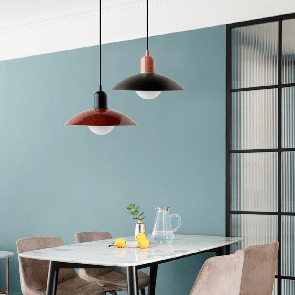 Macaron Bauhaus Pendant Light | Modern Colourful Ceiling Lamp 2
