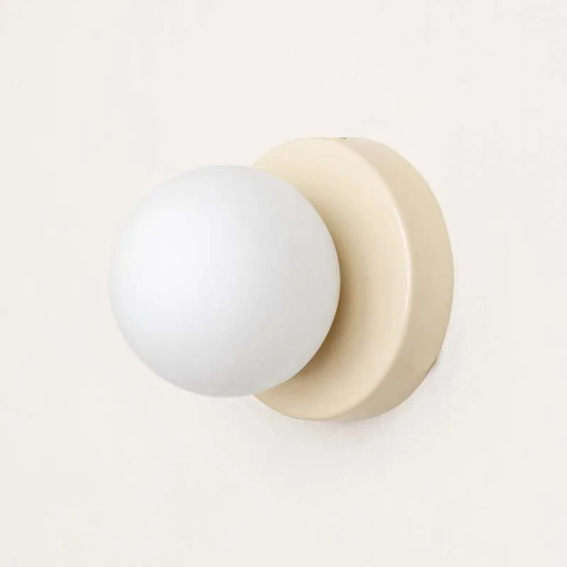 Macaron LED Wall Lamp | Modern Coloured Glass Sconce 0