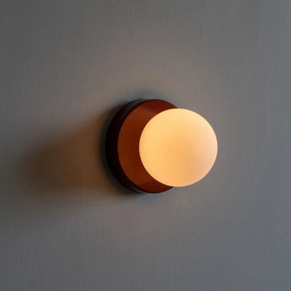 Macaron LED Wall Lamp | Modern Coloured Glass Sconce 2