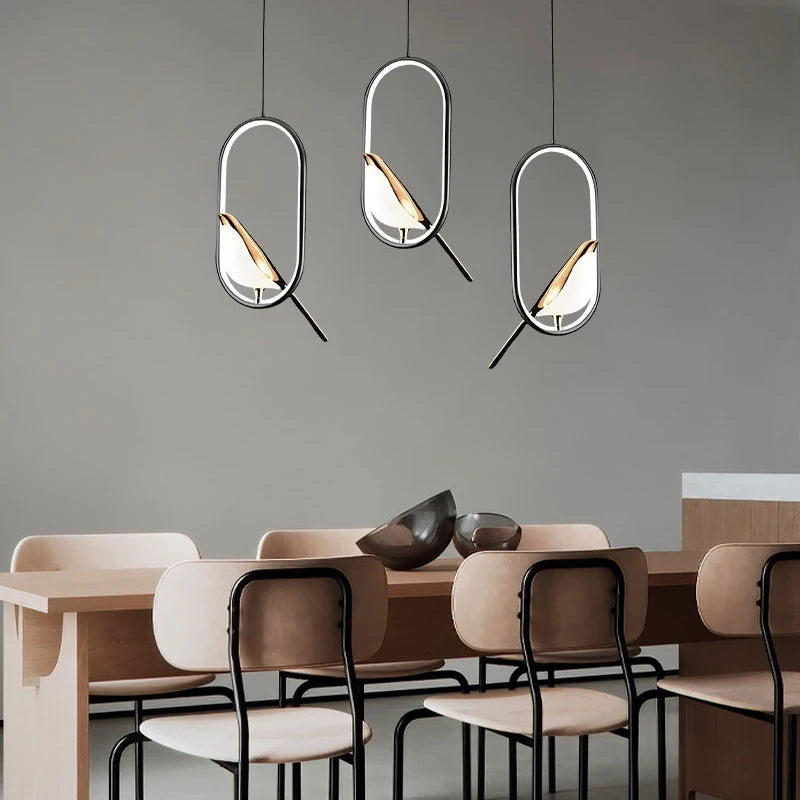 Magpie Pendant Light | Nordic LED Bird Design 2