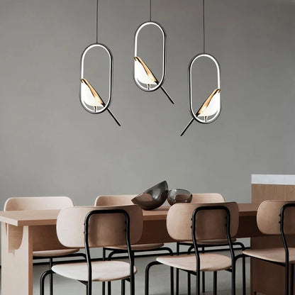 Magpie Pendant Light | Nordic LED Bird Design 2