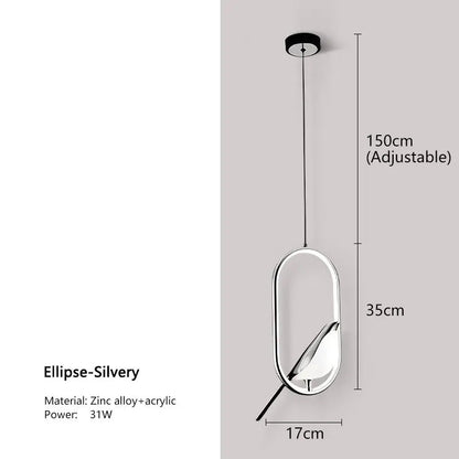 Magpie Pendant Light | Nordic LED Bird Design 6