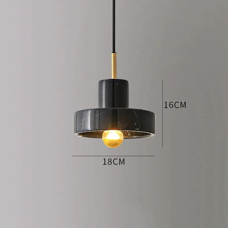 Marble Pendant Lamp | Natural Stone Postmodern Design 0