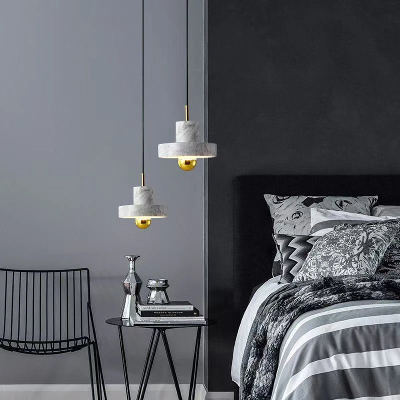 Marble Pendant Lamp | Natural Stone Postmodern Design 3