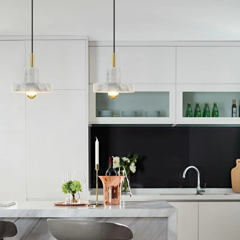 Marble Pendant Lamp | Natural Stone Postmodern Design 4