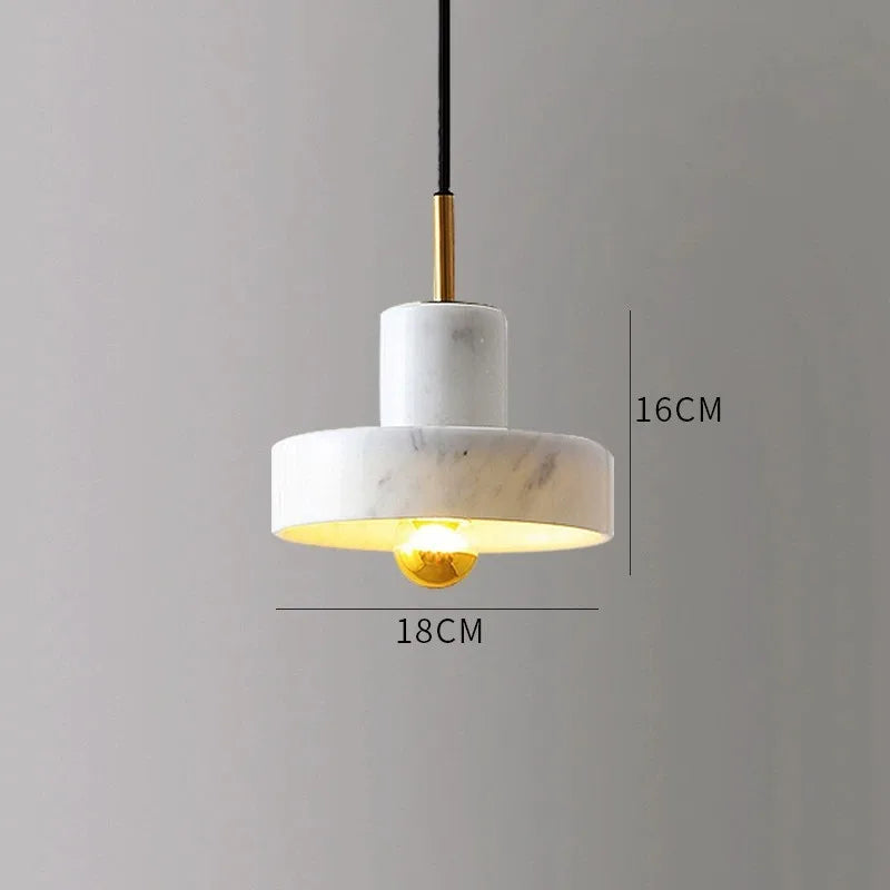 Marble Pendant Lamp | Natural Stone Postmodern Design 8