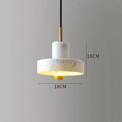 Marble Pendant Lamp | Natural Stone Postmodern Design 8