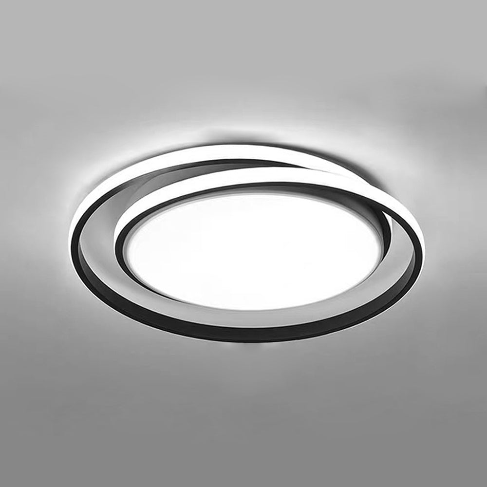 Minimalist LED Circle Ceiling Light | Modern Gold Flush Mount 2