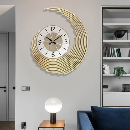 Modern 3D Metal Wall Clock | Silent Quartz Movement Decorative Clock 5