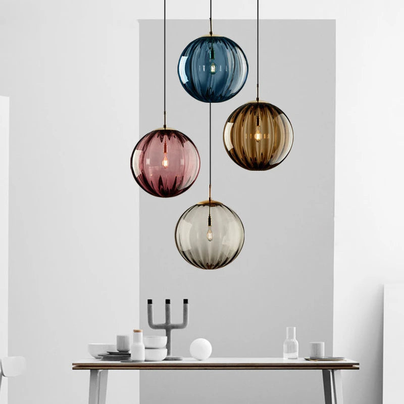 Modern Glass Ball Pendant Light | Nordic Elegance for Every Space 1