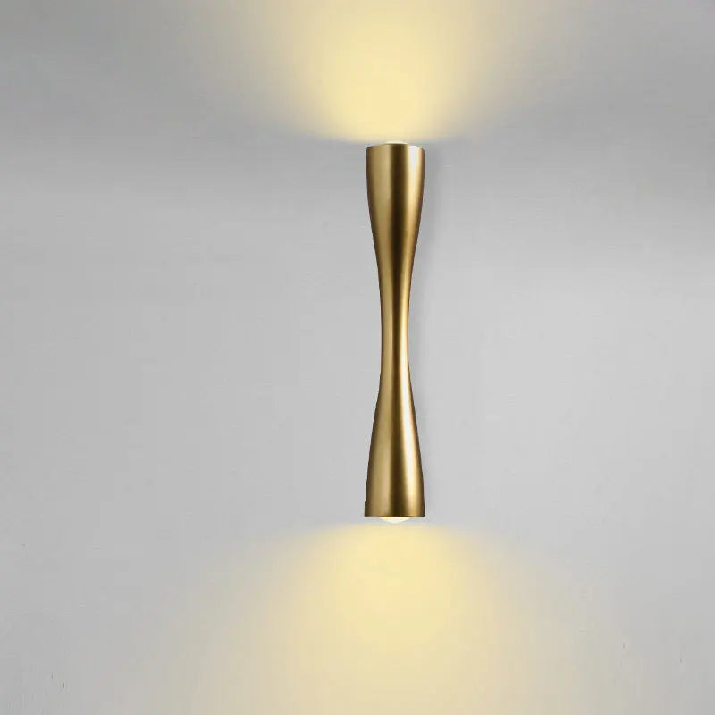 Modern Gold Wall Light | Nordic Up & Down Waterproof Lamp 5