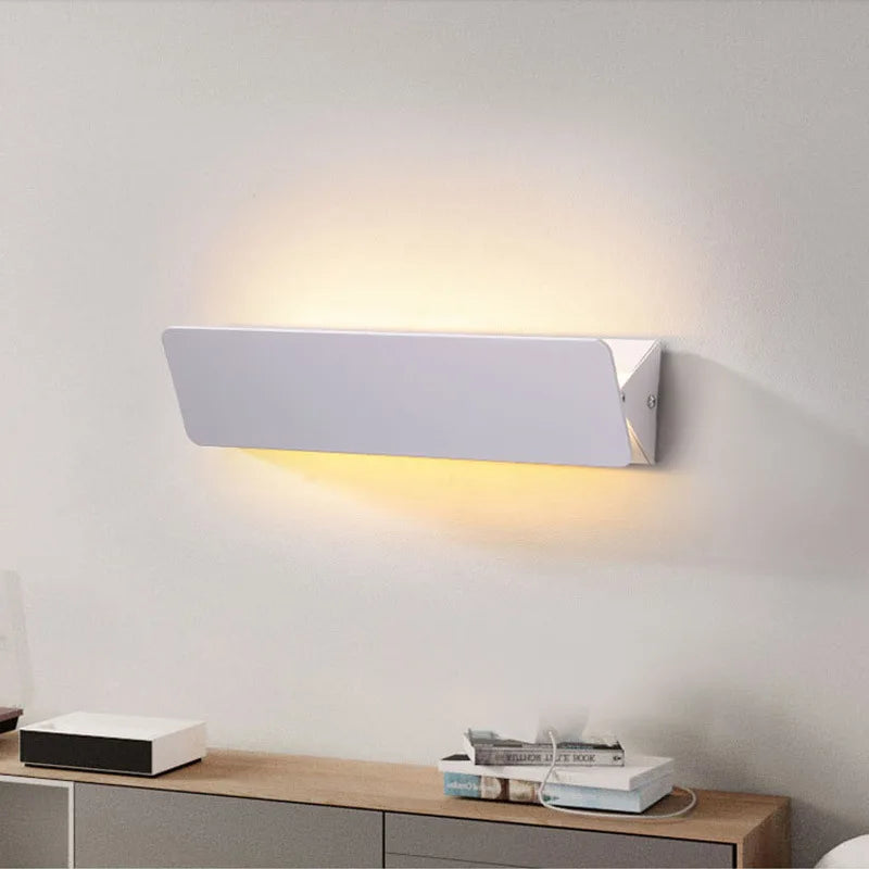 Modern LED Wall Lamp | Minimalist Aluminium Swing Light 1