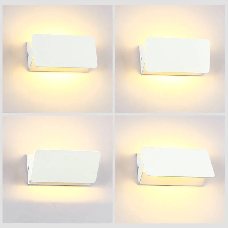 Modern LED Wall Lamp | Minimalist Aluminium Swing Light 3