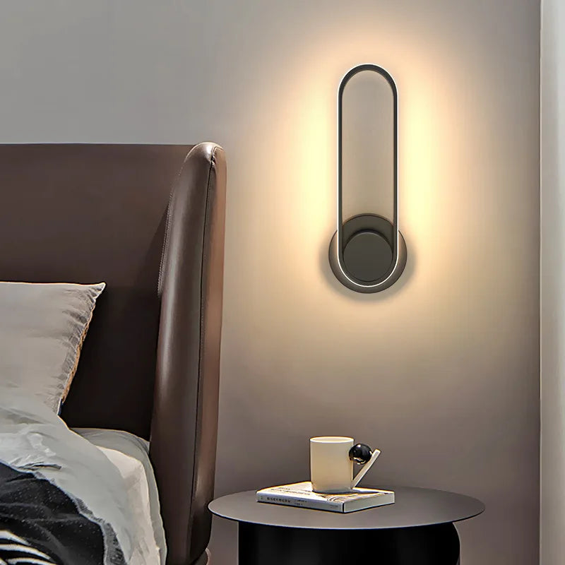 Modern LED Wall Light | 330° Rotating Aluminium Sconce 0