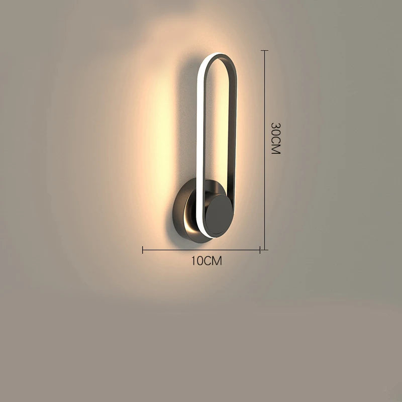 Modern LED Wall Light | 330° Rotating Aluminium Sconce 4