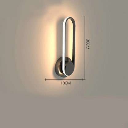 Modern LED Wall Light | 330° Rotating Aluminium Sconce 4