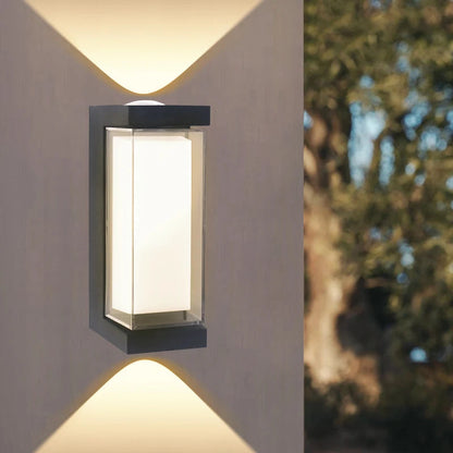 Modern LED Wall Light | Waterproof Outdoor Sconce with Up-Down Illumination | Stylish Design for Elegant Ambiance 2