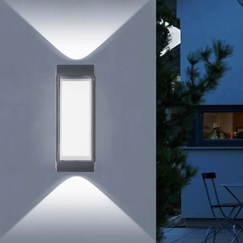 Modern LED Wall Light | Waterproof Outdoor Sconce with Up-Down Illumination | Stylish Design for Elegant Ambiance 3