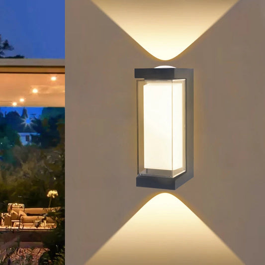 Modern LED Wall Light | Waterproof Outdoor Sconce with Up-Down Illumination | Stylish Design for Elegant Ambiance 4