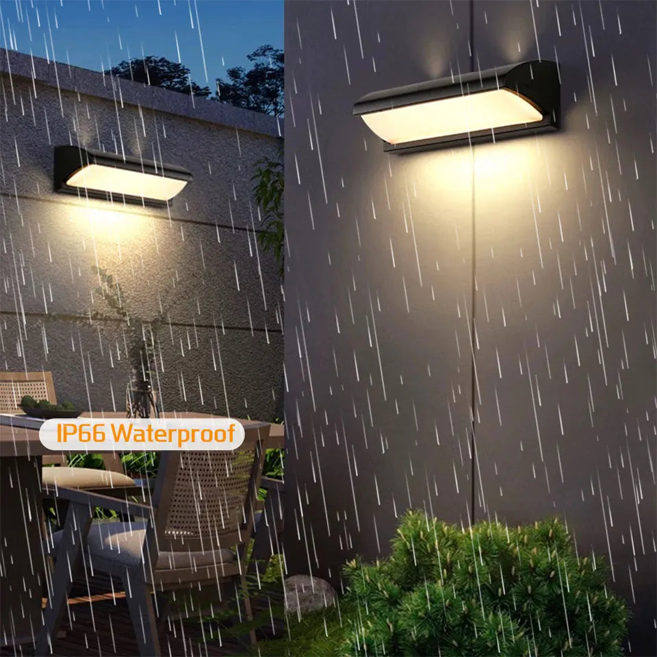 Modern Outdoor Wall Light | LED Motion Sensor Fixture with Waterproof Design | Smart Illumination for Enhanced Security 1