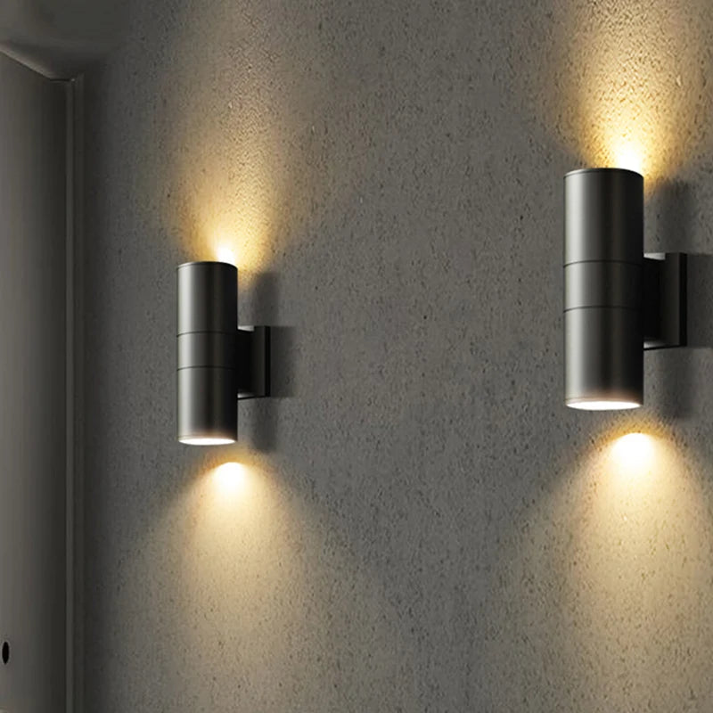 Modern Outdoor Wall Sconce | Waterproof LED Light with Dual-Beam Illumination | Energy Efficient Design for Stylish Exteriors 1
